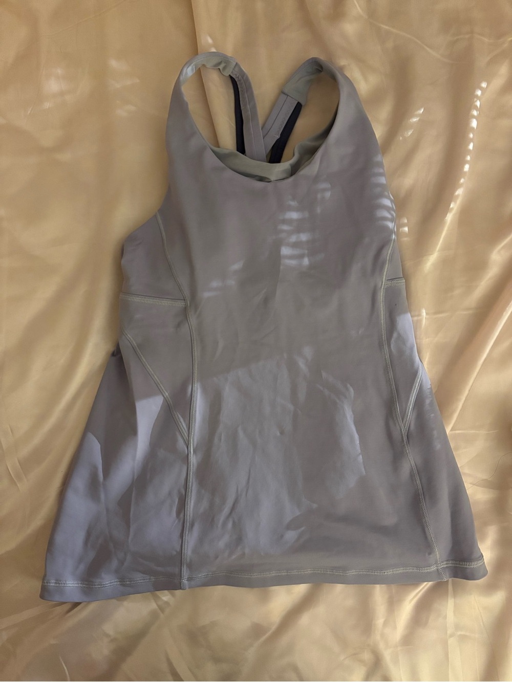 lululemon athletica Light purple Scoop Neck Athletic Tank